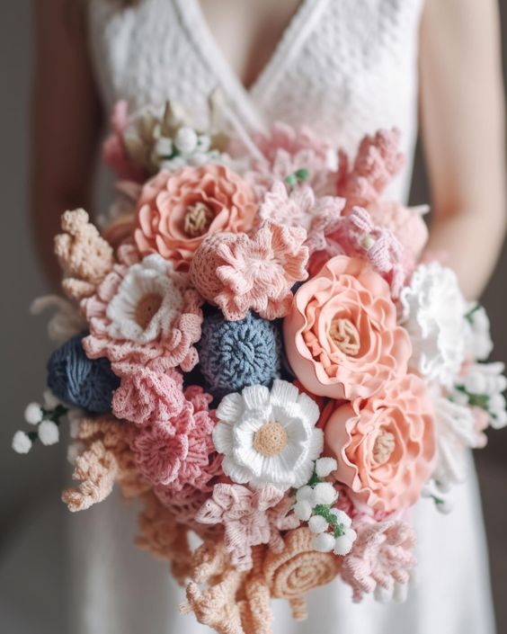 Crafting Your Dream Wedding Flowers with Yarn